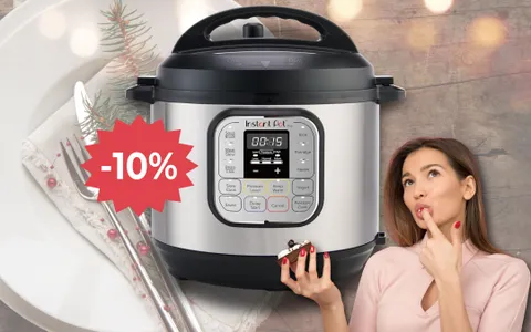 Instant Pot Duo: la pentola 7 IN 1 che ti aiuta con i pranzi di Natale IN SCONTO