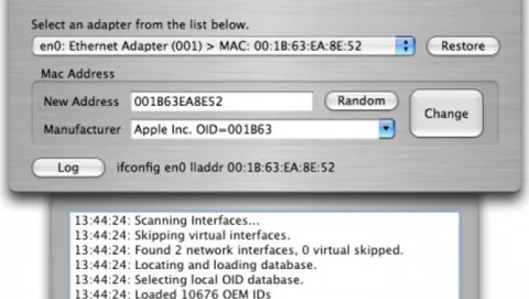 MacDaddy: cambiare il proprio MAC Address
