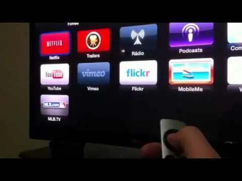 Reordenando ícones na Apple TV com o iOS 6 beta