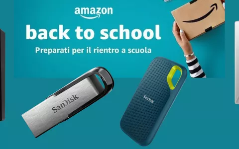 Più spazio di archiviazione con il BACK TO SCHOOL: chiavette e SSD SCONTATISSIME