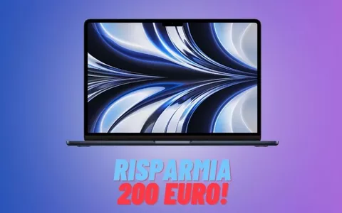 RISPARMIA 200€ sul MacBook Air M2 2022 256 GB su eBay (1.049€)