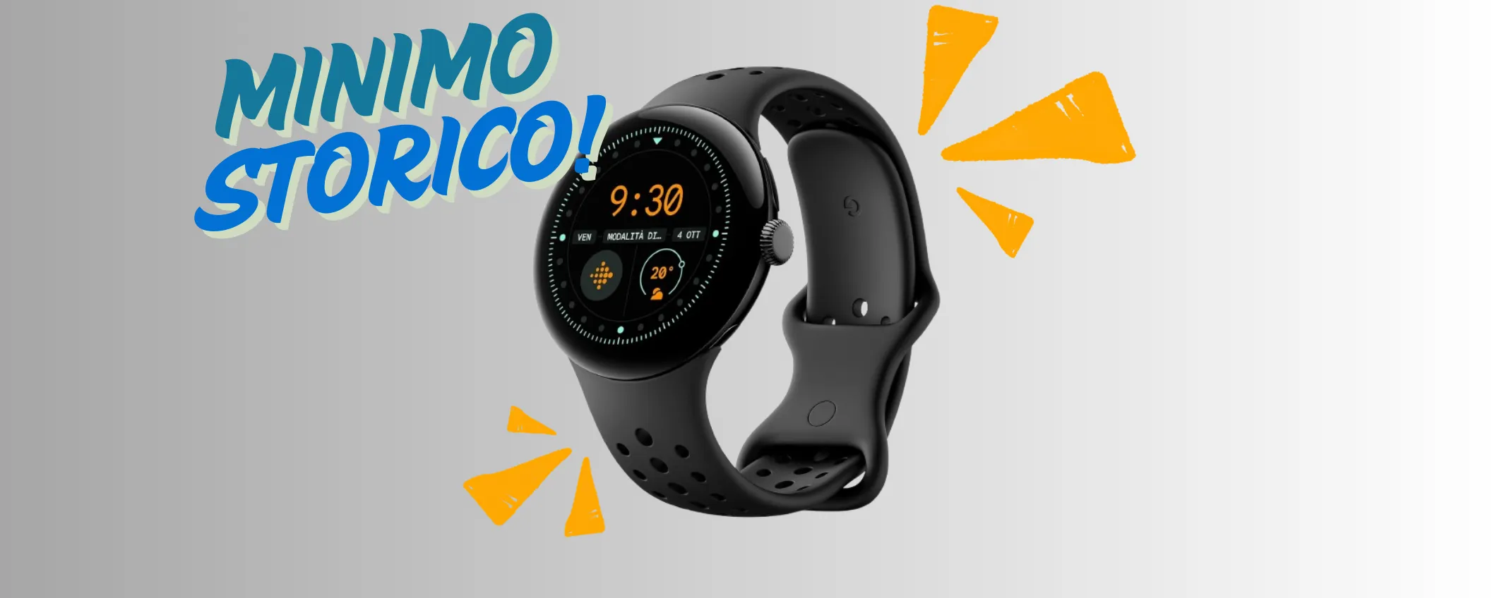 Google Pixel Watch 3: prezzo minimo storico per lo smartwatch top di gamma