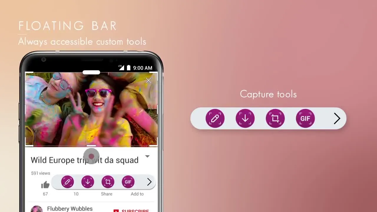 LG V30, l'interfaccia del phablet