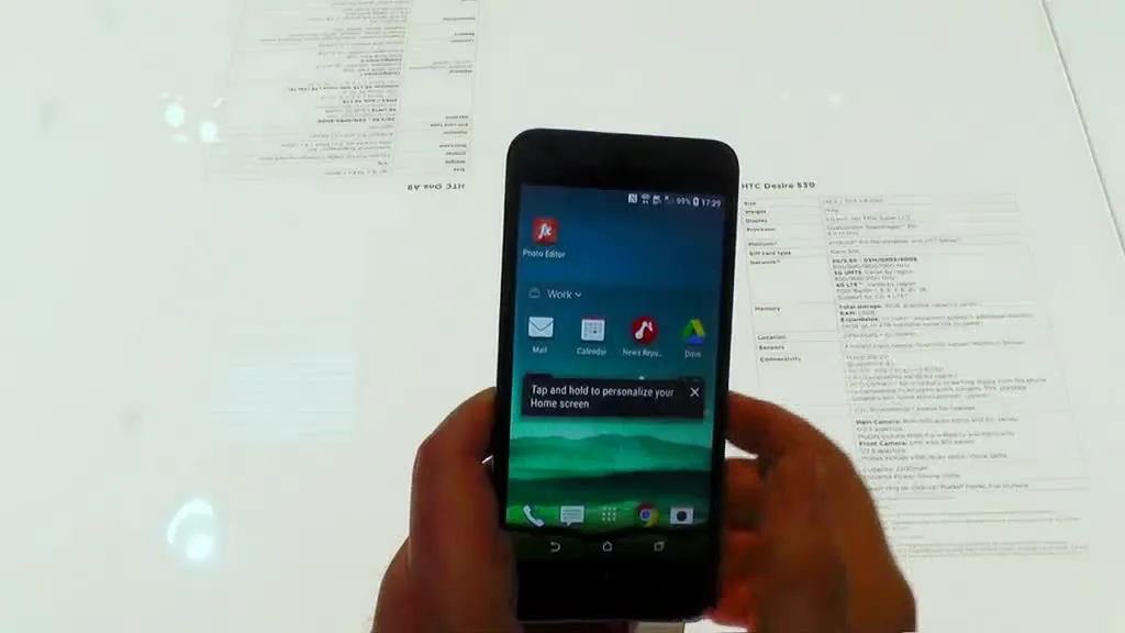 MWC 2016: prima prova per il nuovo HTC Desire 530