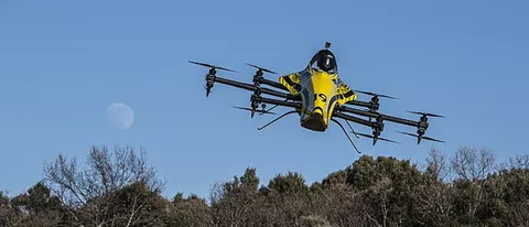 Big Drone, il primo con umano a bordo