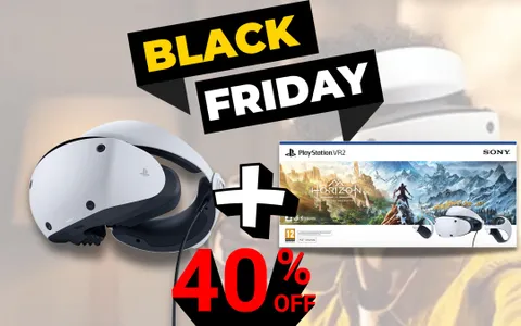 PlayStation VR2 White con Horizon Call of the Mountain: MAXI RIBASSO per il Black Friday