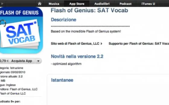Apple chiede la rimozione di un riferimento ad Android dalla descrizione di un'App per iPhone
