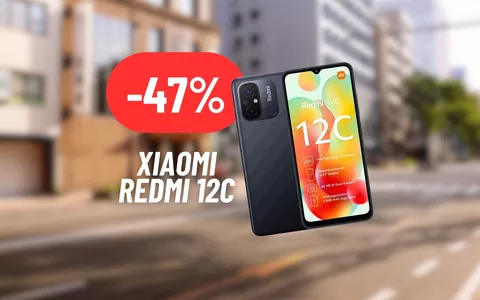 DISINTEGRATO IL PREZZO dello Xiaomi Redmi 12C su Amazon