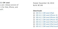 iOS 4.2 diventa 4.2.1 (aggiornato)