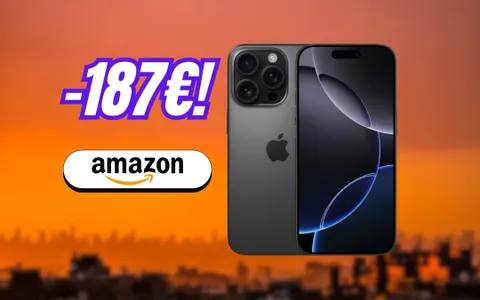 iPhone 16 Pro Max: CROLLA di 187€ su Amazon, top di gamma