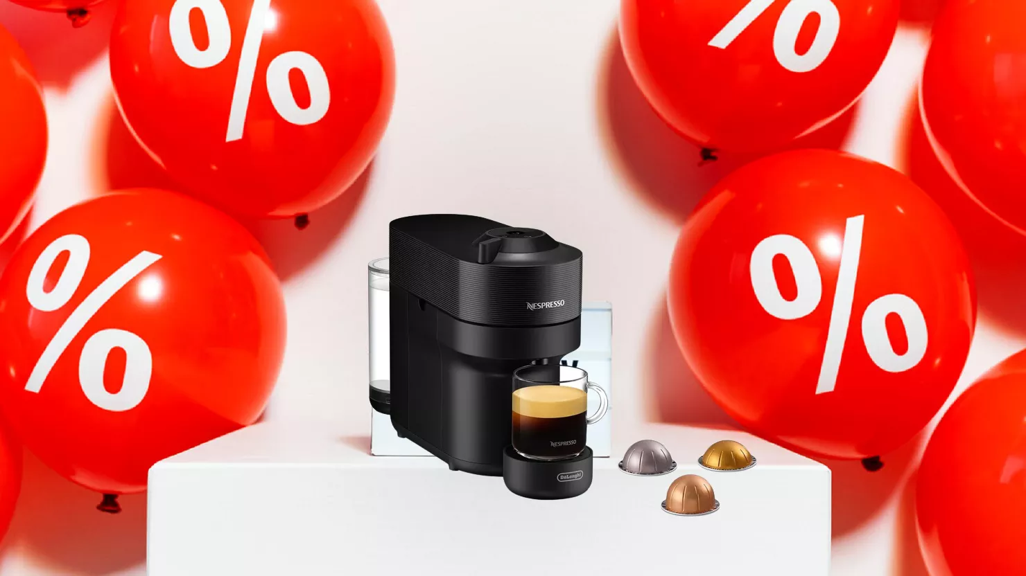 BOMBA BLACK FRIDAY: Macchina per caffè De'Longhi Nespresso a SOLI 59 EURO