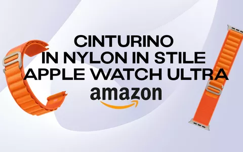 Cinturino stile Apple Watch Ultra: stile e avventura al polso a soli 20€