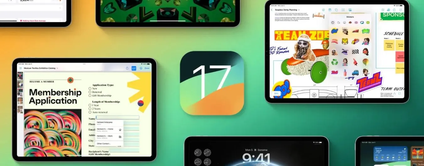 iPadOS 17, arriva il rilascio ufficiale: ecco le nuove funzioni