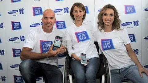 Samsung Hope Relay, app per correre verso le Olimpiadi