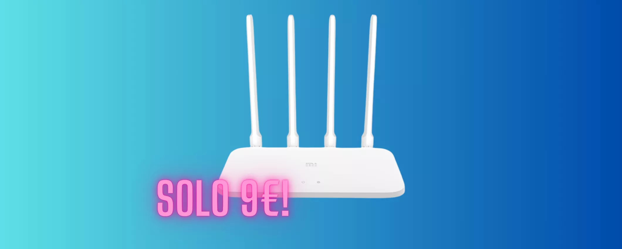 SCONTO FOLLE DEL 67% sul Router Xiaomi: oggi lo porti a casa a SOLI 9 EURO