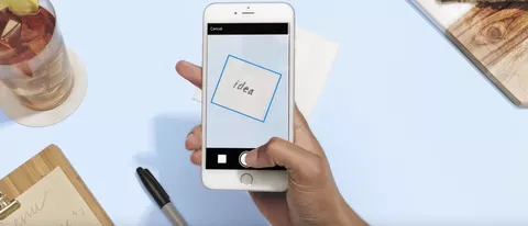 Dropbox usa lo smartphone come uno scanner