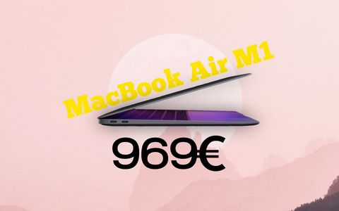 MacBook Air M1 in OFFERTA a meno di 970€: la PERLA odierna di Amazon