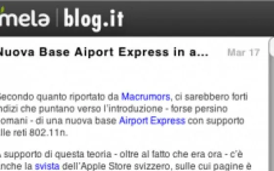 Widget Melablog.it: disponibile la versione 2.5