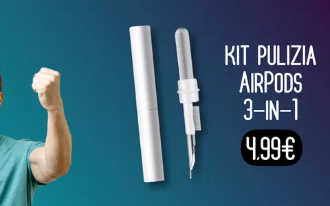 AirPods come nuovi con questo kit 3-in-1 a MENO DI 5€! - Melablog