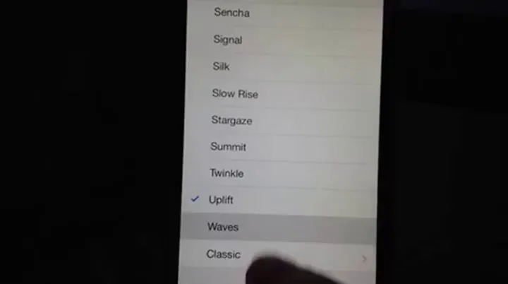 iOS 7 Golden Master nuovi sfondi e suonerie 1