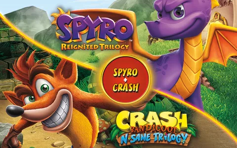 Crash Bandicoot e Spyro, da icone PlayStation a eroi Microsoft?