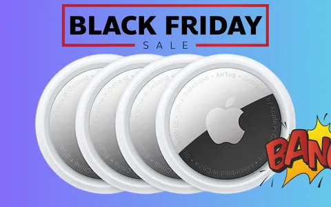 Apple AirTag: confezione da 4 mai stata ad un prezzo così basso (-31%)