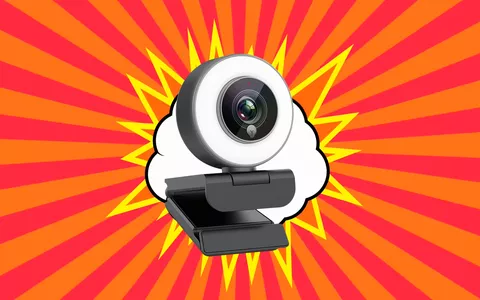 Videochiamate IMPECCABILI con la Webcam con luce ad anello in DOPPIO SCONTO