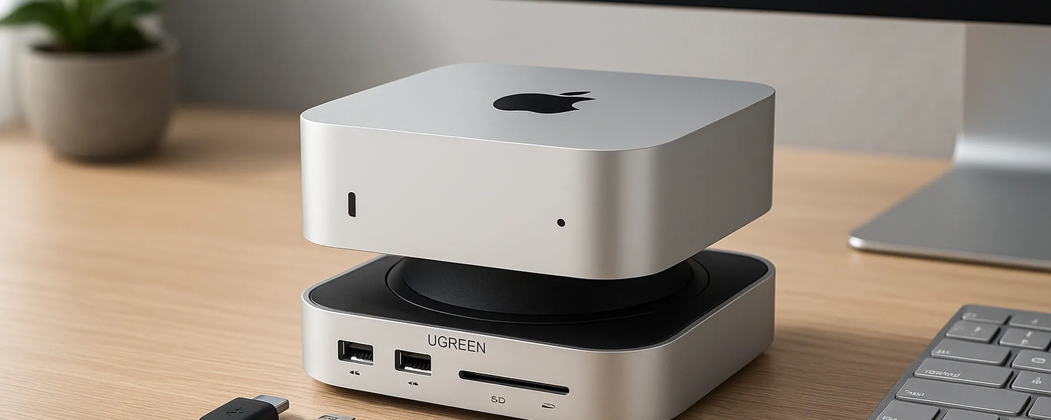 UGREEN Docking Station 10 in 1 per Mac Mini M4: la soluzione completa a 99,99€