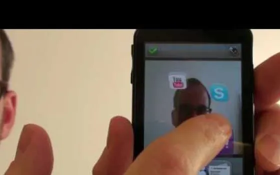 Il riconoscimento facciale di Polar Rose su iOS 5