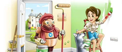 Telegram 3.17, temi personalizzati su Android