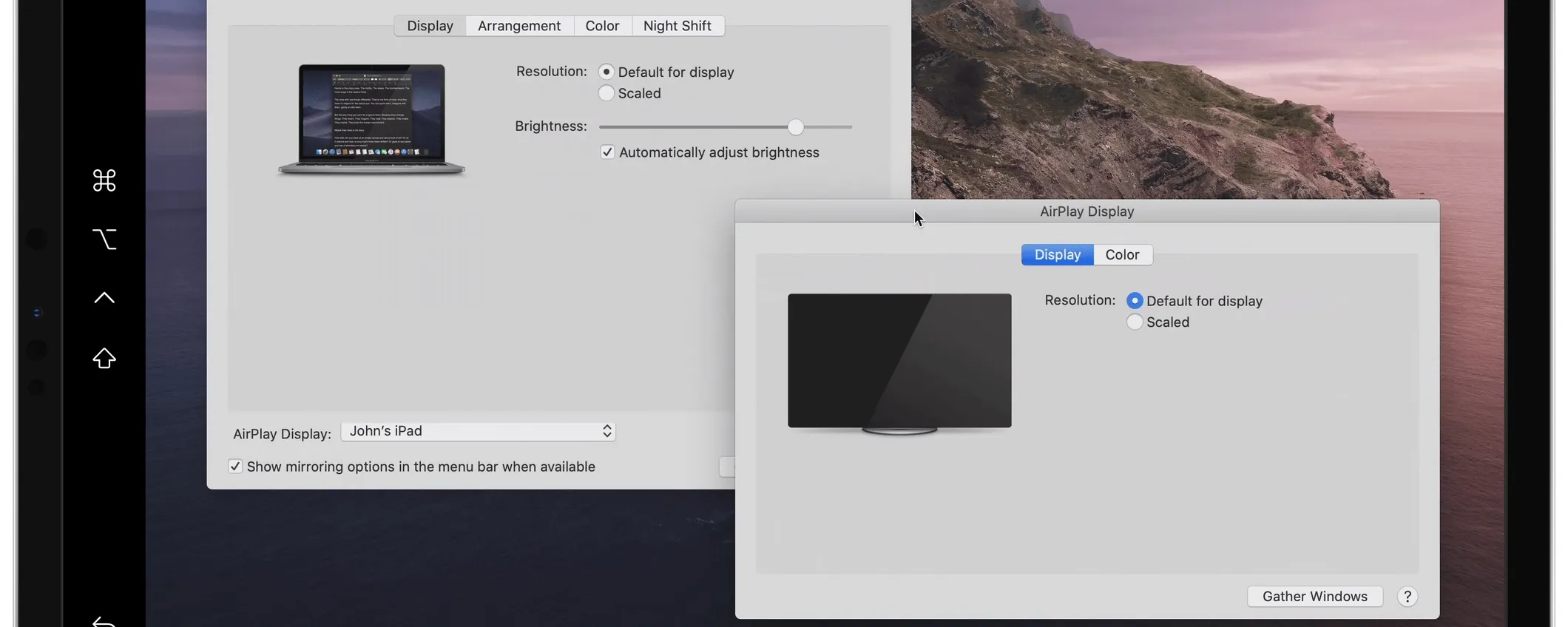macOS Catalina gira su iPad Pro in emulazione