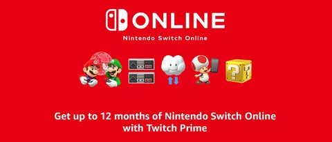 Twitch Prime, un anno di Nintendo Switch Online