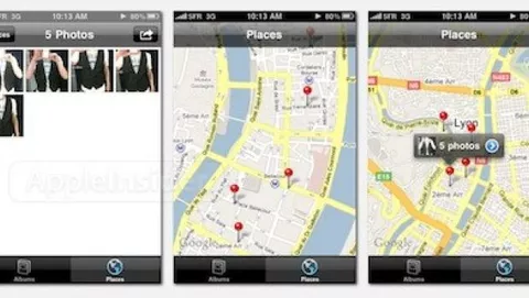 iPhone OS 4.0 beta 4: geotagging in Luoghi