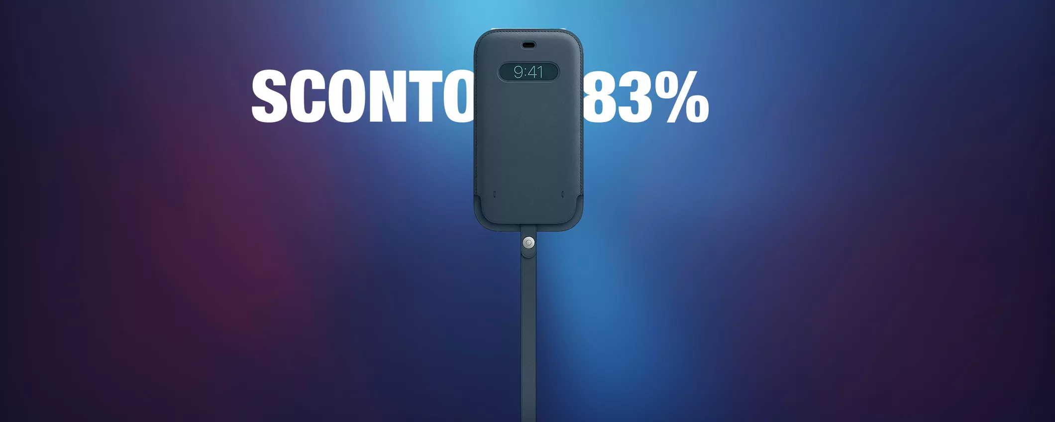 Custodia MagSafe in pelle iPhone 12 Pro Max: REGALATO a -83%