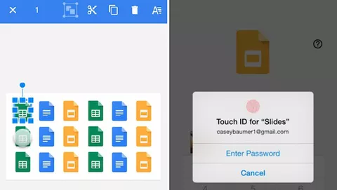 Google Docs, sbloccare i documenti col Touch ID