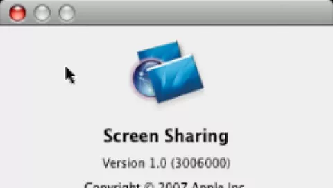 Funzionalità Screen Sharing per Leopard