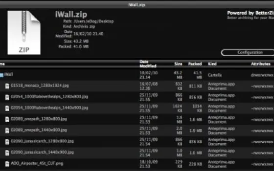 Come visualizzare l'anteprima degli archivi zip con Quick Look