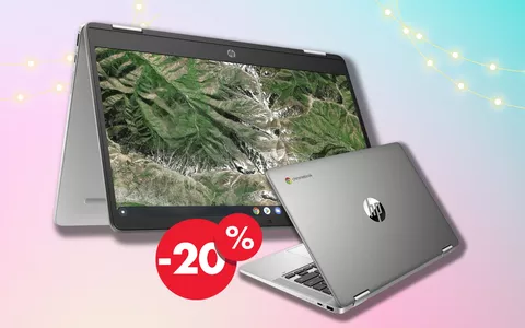 PREZZO BOMBA: scopri HP Chromebook in super offerta Amazon!