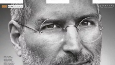 Steve Jobs è l'uomo copertina di Wired Italia