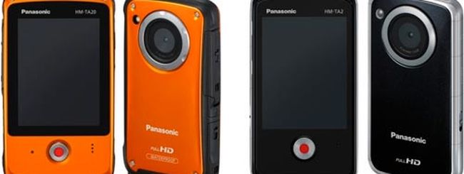 Panasonic, videocamere ultracompatte HM-TA20 e HM-TA2