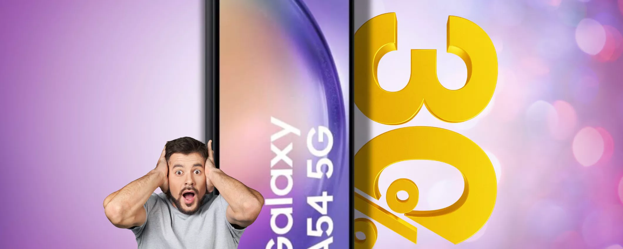 OLTRE 100€ DI SCONTO: Samsung Galaxy A54 è imperdibile a questo prezzo!