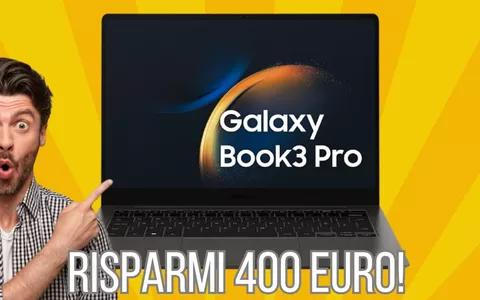Samsung Galaxy Book3 Pro Laptop, lo sconto è MOSTRUOSO!