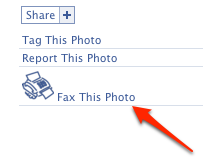 Facebook: è possibile inviare le foto via fax