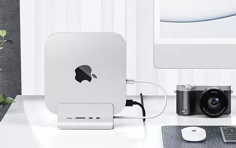 Supporto Hub con 2 porte USB-C per Mac Mini, VERSATILE ed ECONOMICO a soli 59€ col COUPON