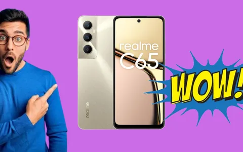 Realme c65: a Natale regala uno smartphone innovativo e super conveniente