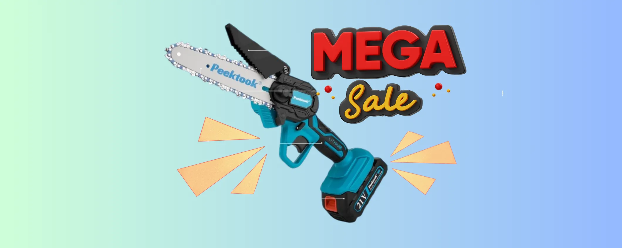 Mini motosega in doppia promozione su Amazon: tua ad un prezzo STRACCIATO