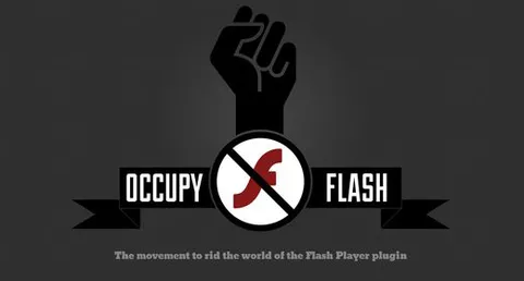 Occupy Flash, per abbandonare Flash