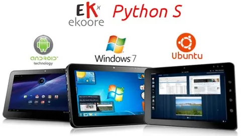 Ekoore Python S: tablet Android, Windows e Ubuntu