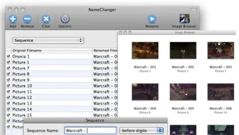 NameChanger: rinominare intere liste di file
