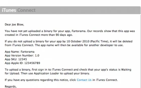 Apple combatte lo squatting su App Store